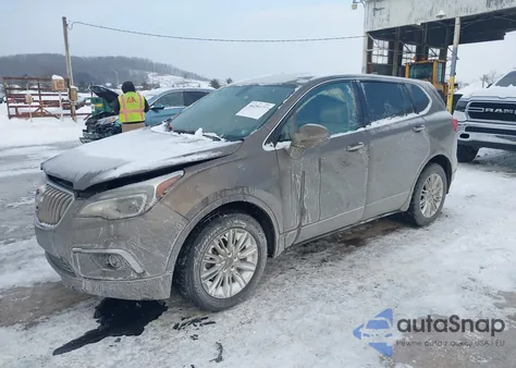 2017 Buick Envision Preferred from USA, damaged, VIN LRBFXCSA7HD062835